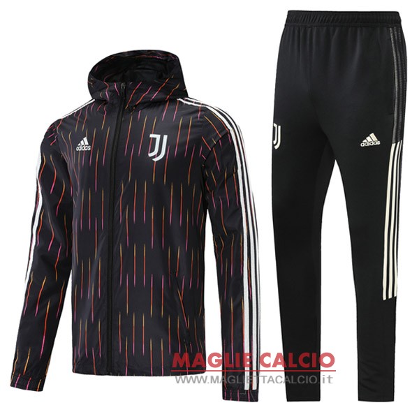 nuova juventus set completo bianco giu giacca 2021-2022