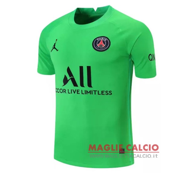 nuova magliette paris saint germain portiere 2021-2022 verde