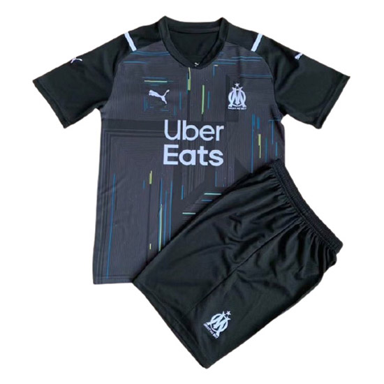 nuova magliette marseille set completo Portiere bambino 2021-2022