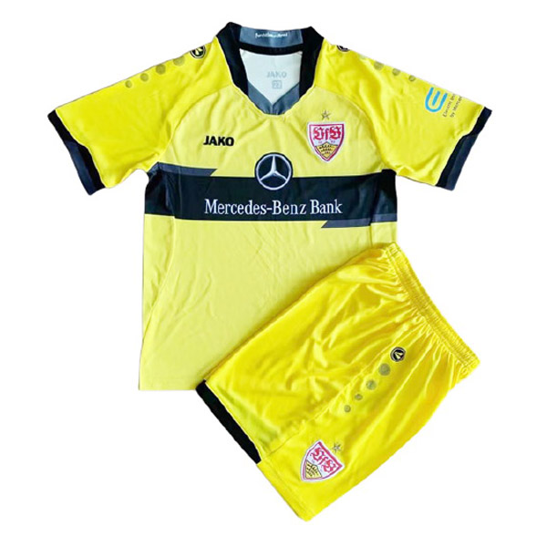 nuova magliette stuttgart set completo Portiere bambino 2021-2022 grigio