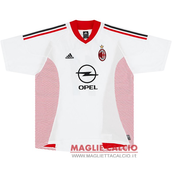 nuova Segunda magliette ac milan retro 2002-2003