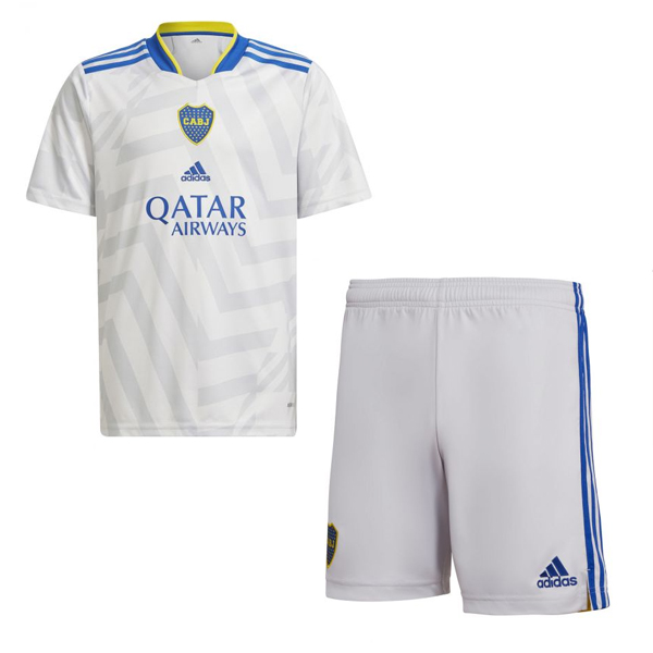 nuova seconda set completo magliette boca juniors bambino 2021-2022