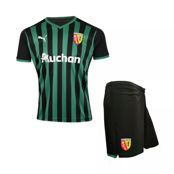 nuova seconda magliette RC Lens set completo bambino 2021-2022