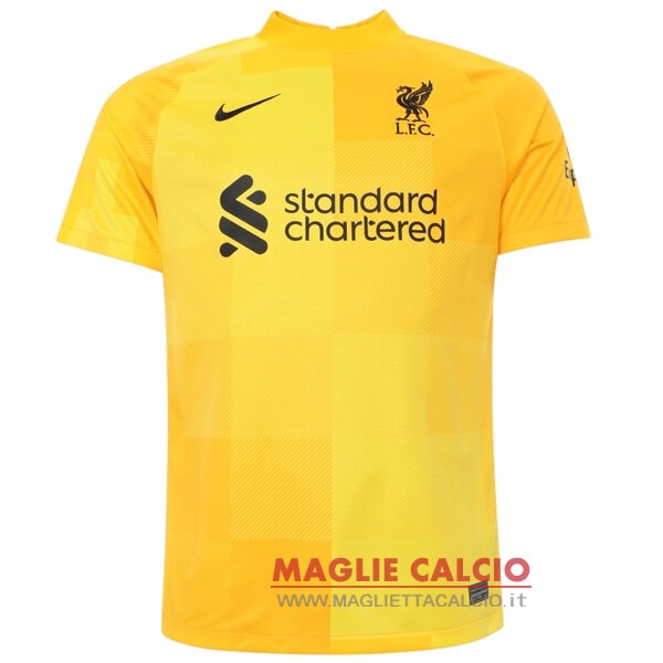 nuova seconda portiere divisione magliette liverpool 2021-2022