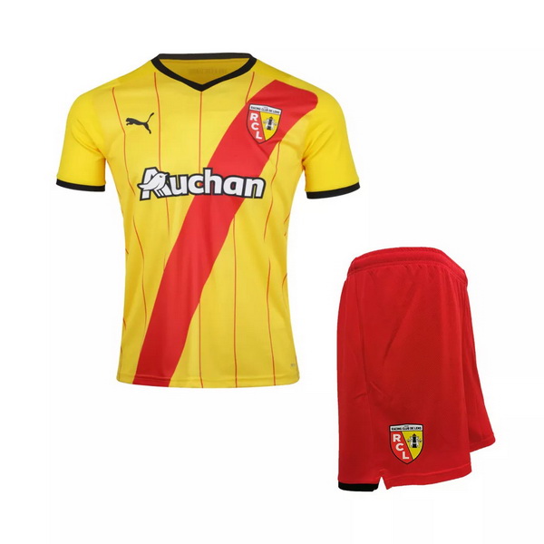 nuova prima magliette RC Lens set completo bambino 2021-2022