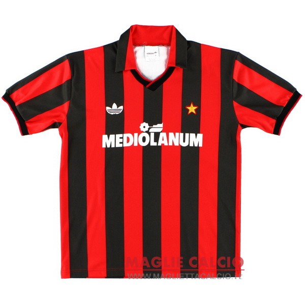 nuova prima magliette ac milan retro 1991-1992