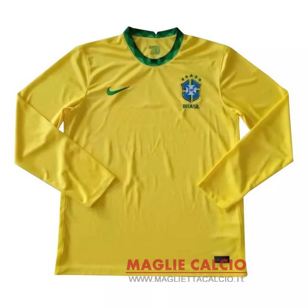 nuova prima divisione magliette manica lunga brasile 2021