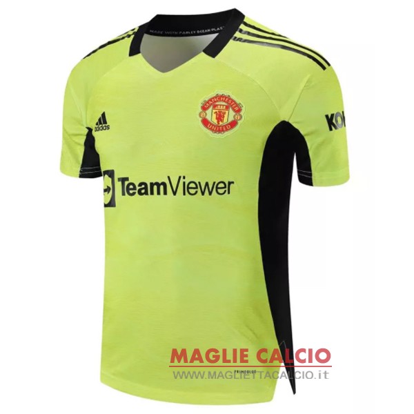 nuova prima portiere divisione magliette manchester united 2021-2022