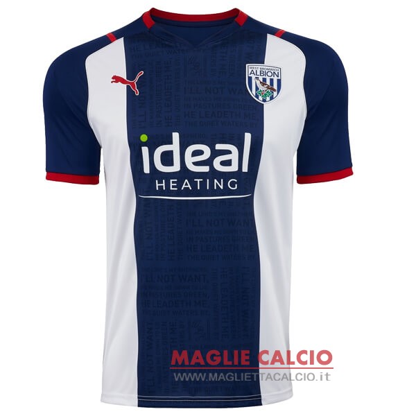 nuova prima divisione magliette West Brom 2021-2022