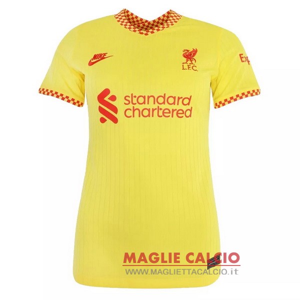 nuova terza magliette liverpool donna 2021-2022