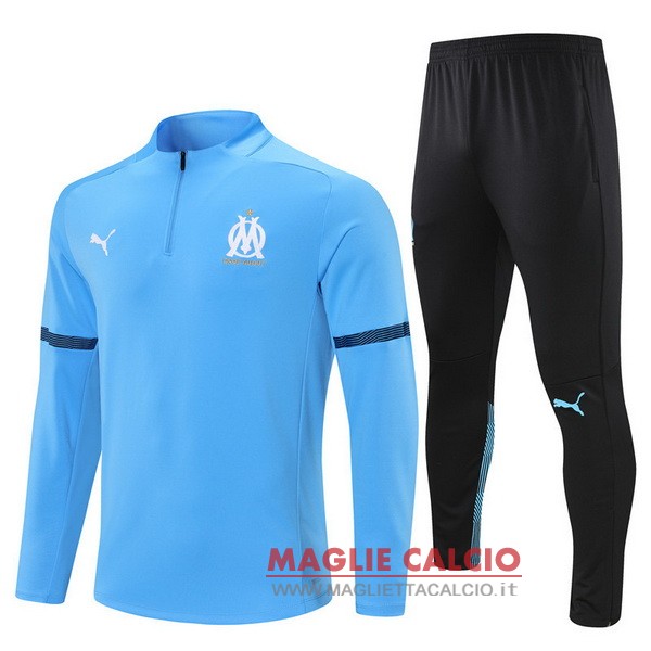 nuova marseille insieme completo blu Nero giacca 2021-2022