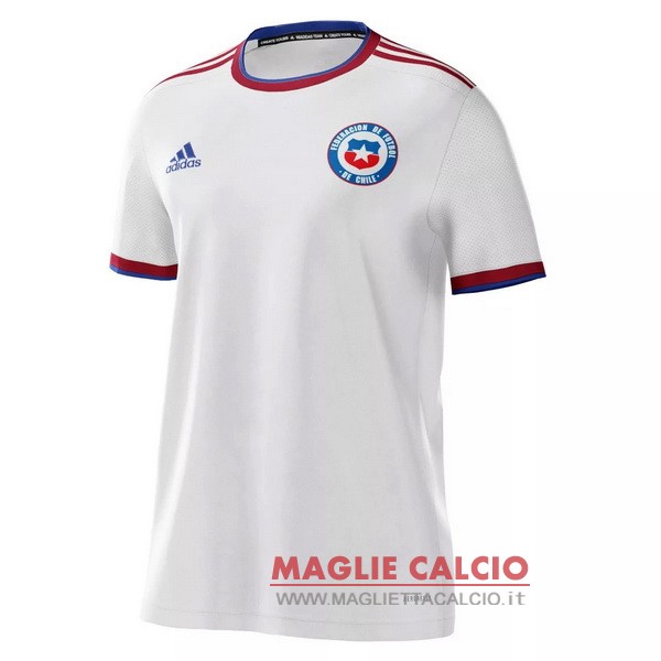 segunda magliette nazionale chile 2021 Bianco