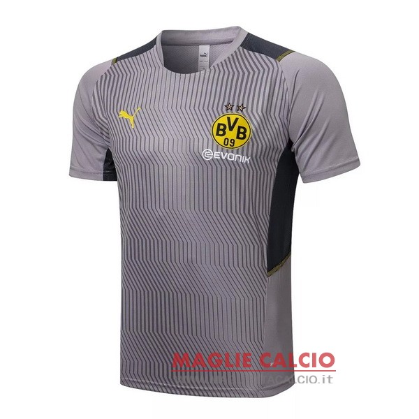 nuova formazione divisione magliette borussia dortmund 2021-2022 grigio navy