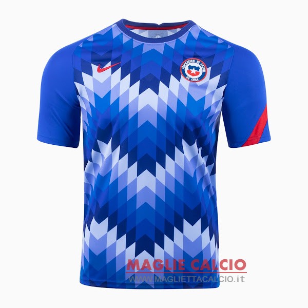 nuova formazione Divisione Magliette Chile 2021 blu
