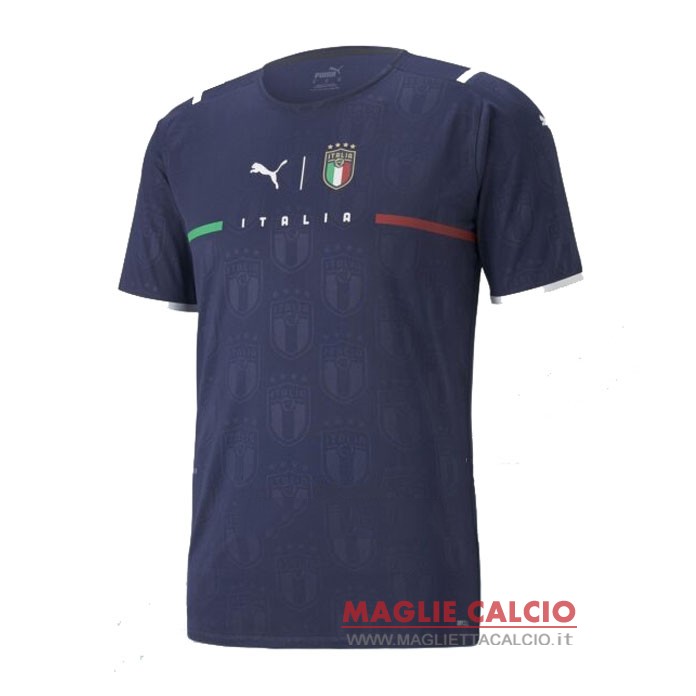 nuova portiere magliette italia 2021 blu