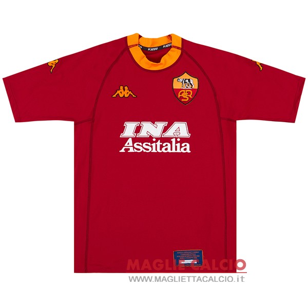 nuova prima magliette as roma retro 2000-2001