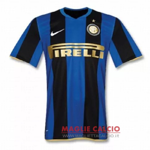 nuova prima magliette inter milan retro 2008-2009