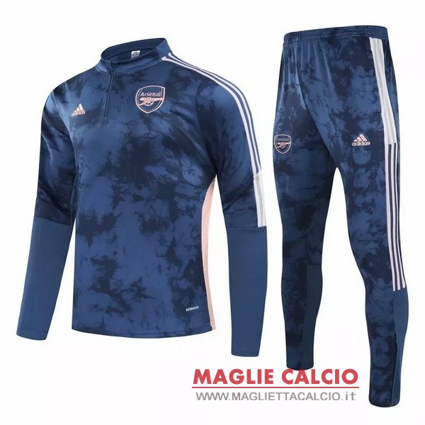 nuova arsenal insieme completo blu rosa giacca 2020-2021
