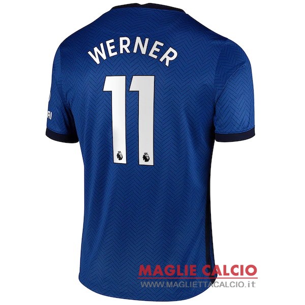 nuova maglietta chelsea 2020-2021 werner 11 prima