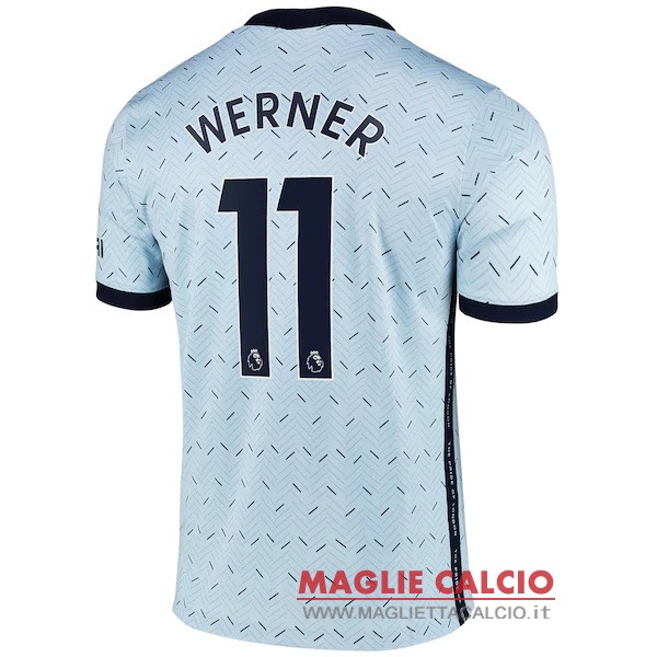 nuova maglietta chelsea 2020-2021 werner 11 seconda