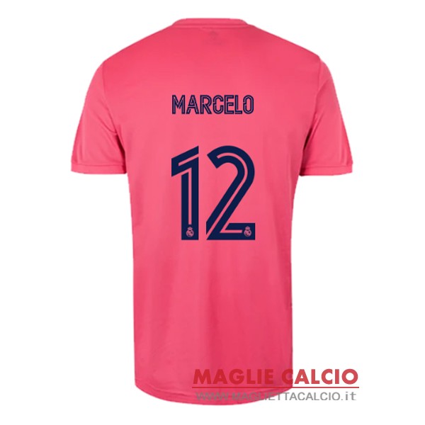 nuova maglietta real madrid 2020-2021 marcelo 12 seconda