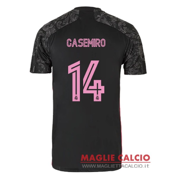 nuova maglietta real madrid 2020-2021 casemiro 14 terza