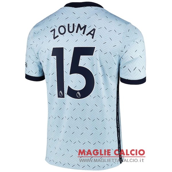 nuova maglietta chelsea 2020-2021 zouma 15 seconda