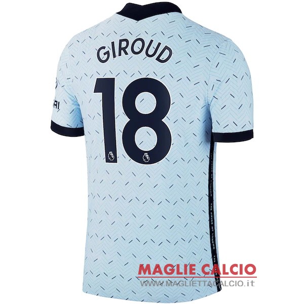 nuova maglietta chelsea 2020-2021 giroud 18 seconda