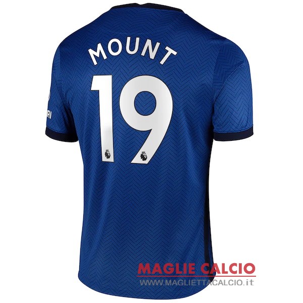 nuova maglietta chelsea 2020-2021 mount 19 prima