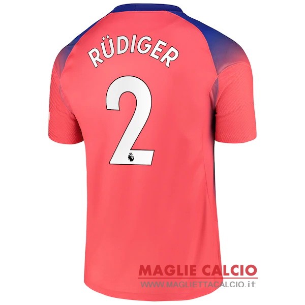 nuova maglietta chelsea 2020-2021 rudiger 2 terza