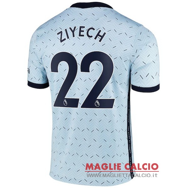 nuova maglietta chelsea 2020-2021 ziyech 22 seconda