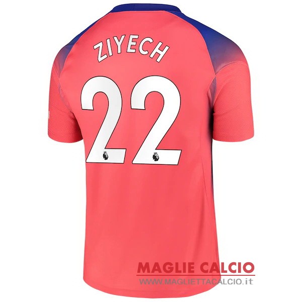 nuova maglietta chelsea 2020-2021 ziyech 22 terza