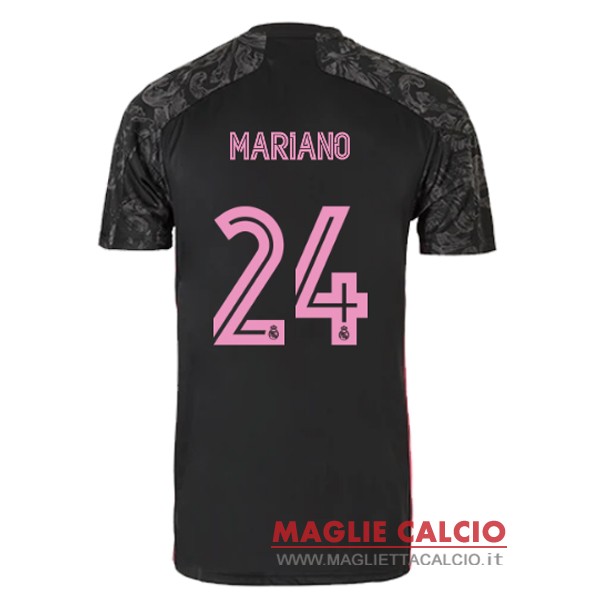 nuova maglietta real madrid 2020-2021 mariano 24 terza