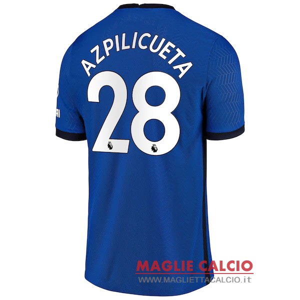 nuova maglietta chelsea 2020-2021 azpilicueta 28 prima