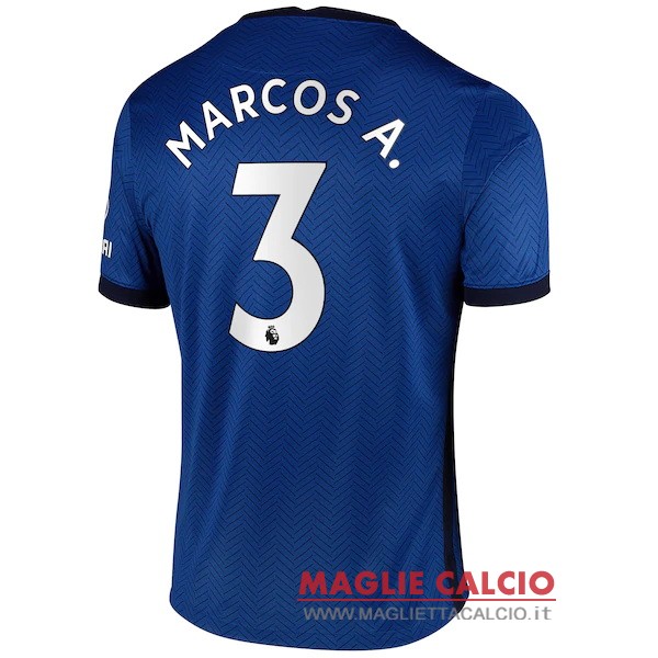 nuova maglietta chelsea 2020-2021 marcos a.3 prima