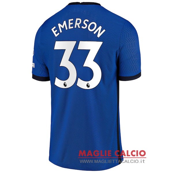 nuova maglietta chelsea 2020-2021 emerson 33 prima