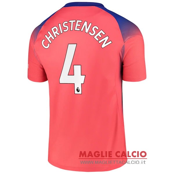 nuova maglietta chelsea 2020-2021 christensen 4 terza