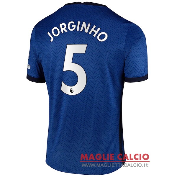 nuova maglietta chelsea 2020-2021 jorginho 5 prima