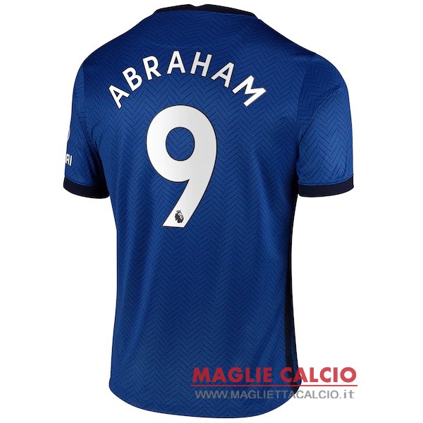 nuova maglietta chelsea 2020-2021 abraham 9 prima