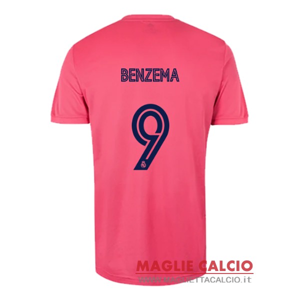 nuova maglietta real madrid 2020-2021 benzema 9 seconda