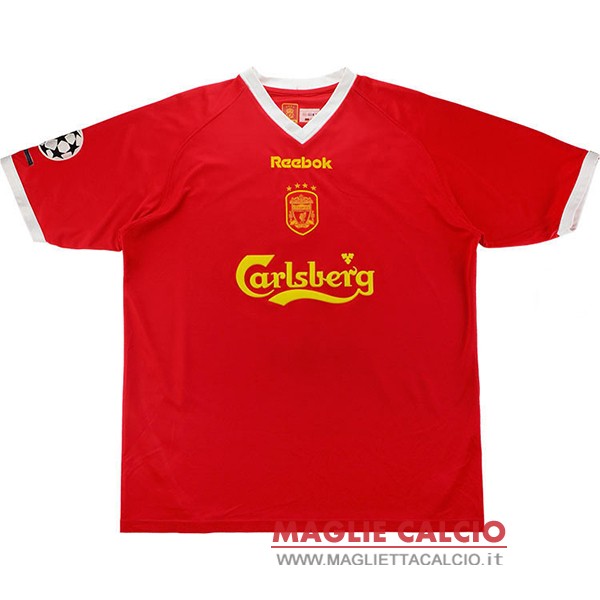 nuova prima magliette liverpool retro 2001-2003