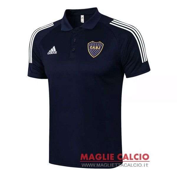 boca juniors blu navy magliette polo nuova 2020-2021