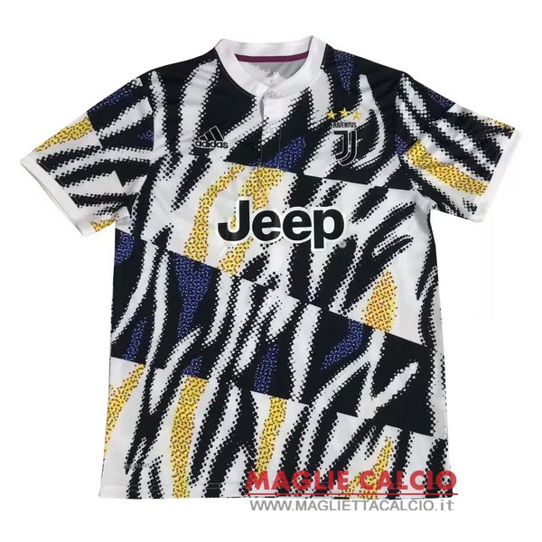 juventus nero giallo magliette polo nuova 2021-2022