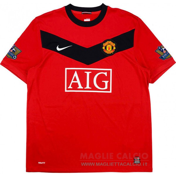 nuova prima magliette manchester united retro 2009-2010