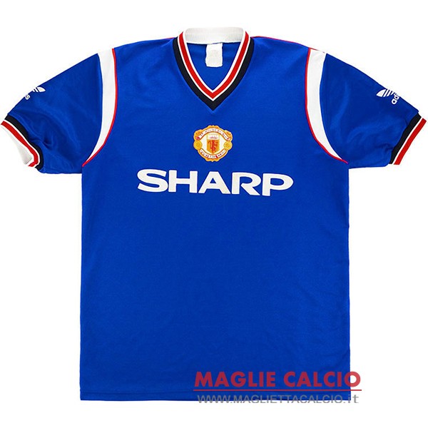 nuova terza magliette manchester united retro 1984-1986