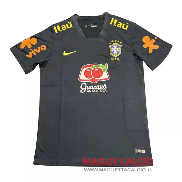 nuova magliette brasile formazione 2021 nero