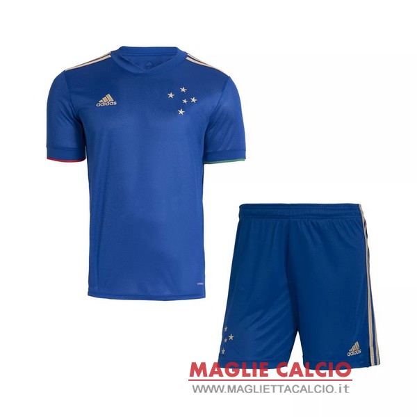 nuova prima magliette cruzeiro set completo bambino 2021-2022