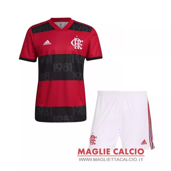 nuova prima magliette flamengo set completo bambino 2021-2022