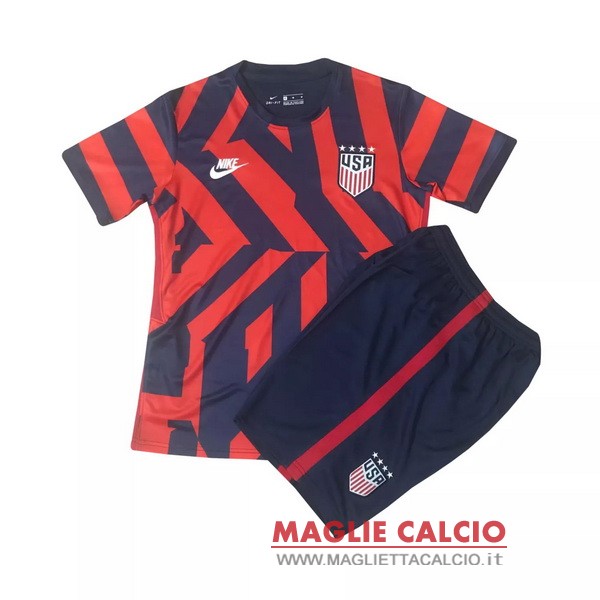 nuova seconda magliette america set completo bambino 2021