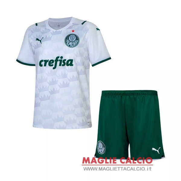 nuova seconda magliette palmeiras set completo bambino 2021-2022